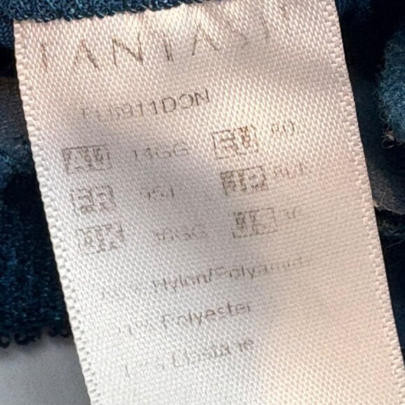 Fantasie Womens Lace Underwire Bra Size 34G Blue Leopard Print - Picture 4 of 4